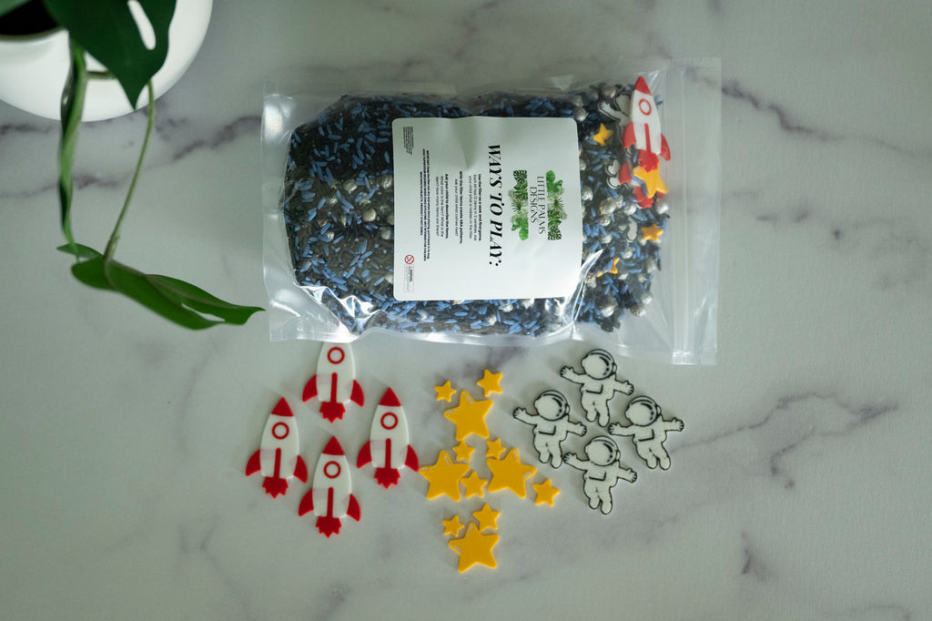 Space Exploration Sensory Bin Filler