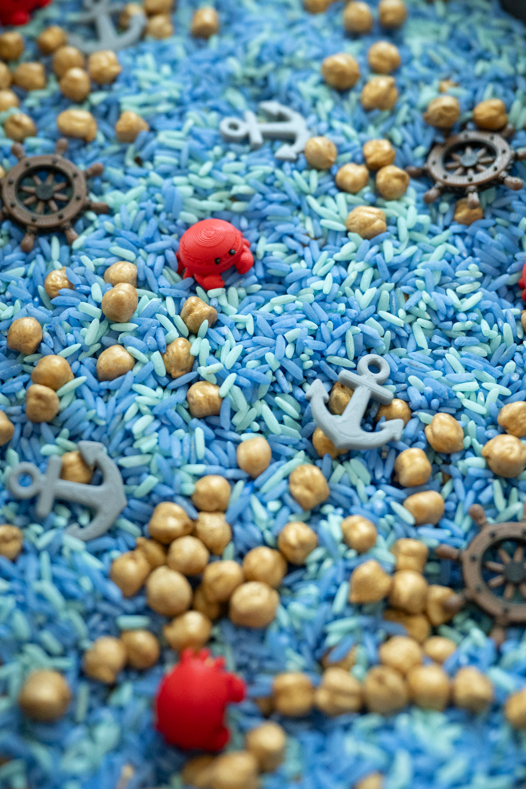Pirate Treasure Sensory Bin Filler