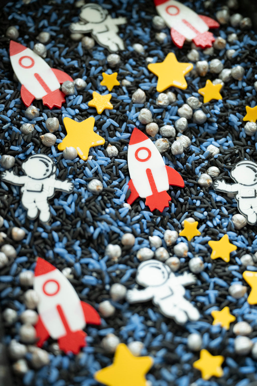 Space Exploration Sensory Bin Filler