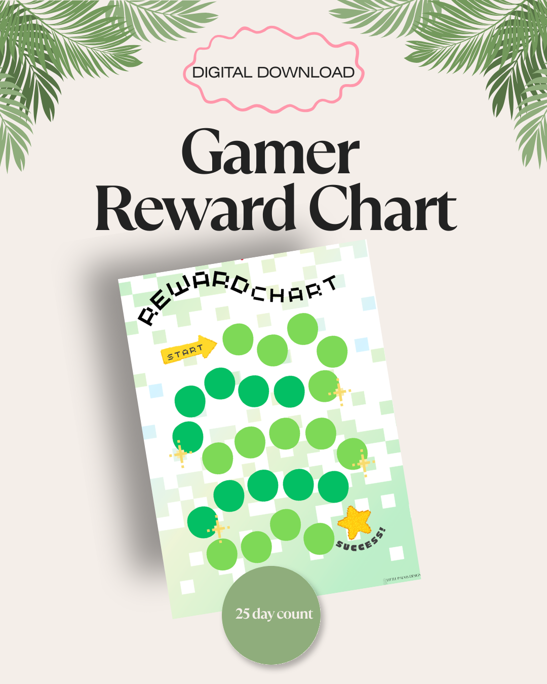 Gamer Reward Chart