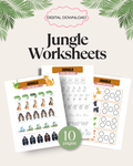 Jungle Worksheets