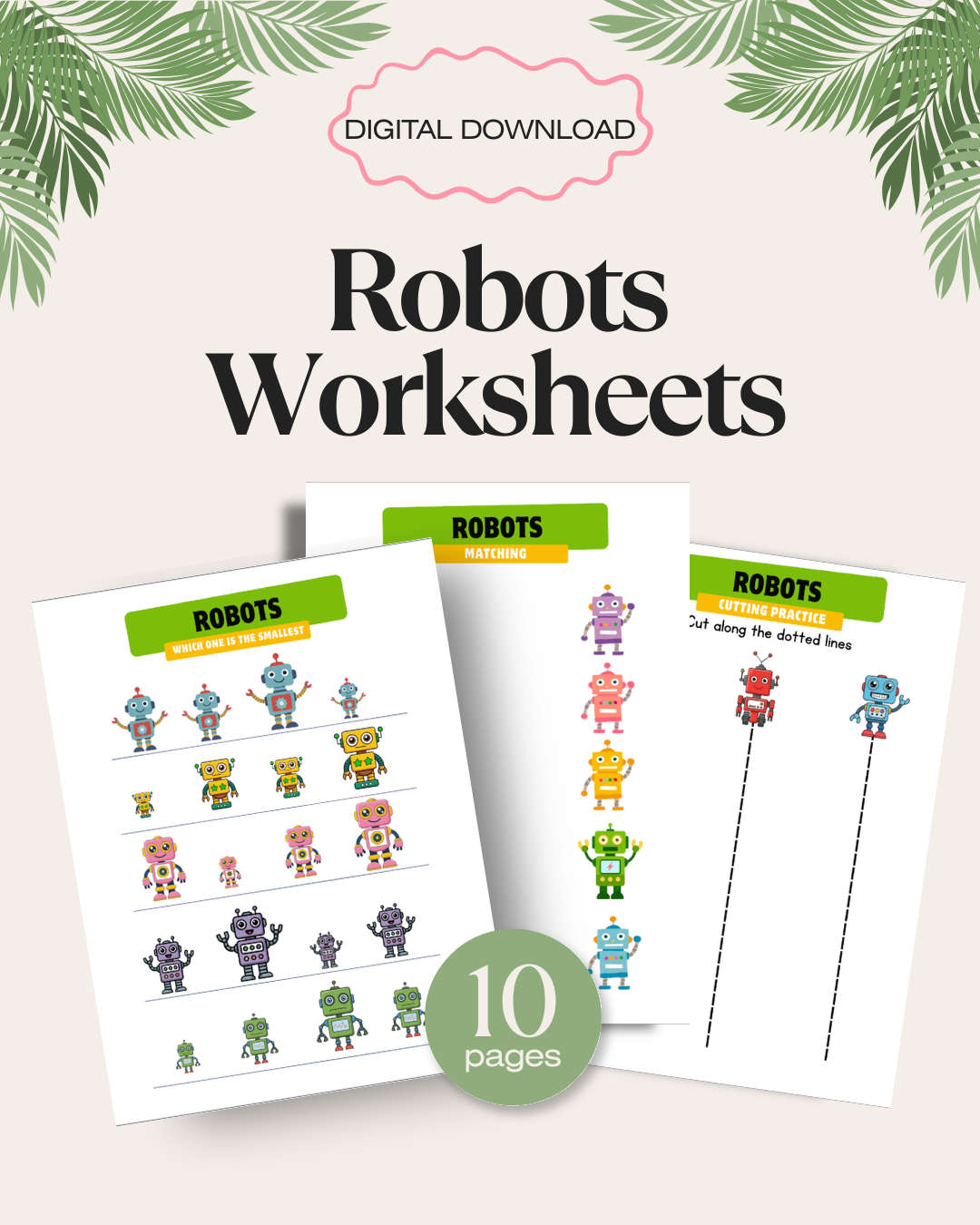Robot Worksheets