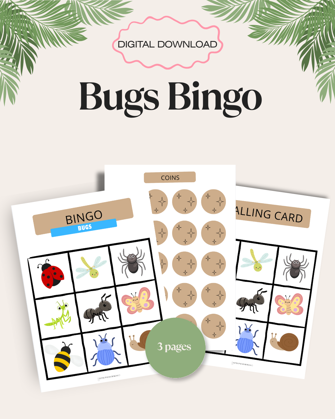 Bugs Bingo Game