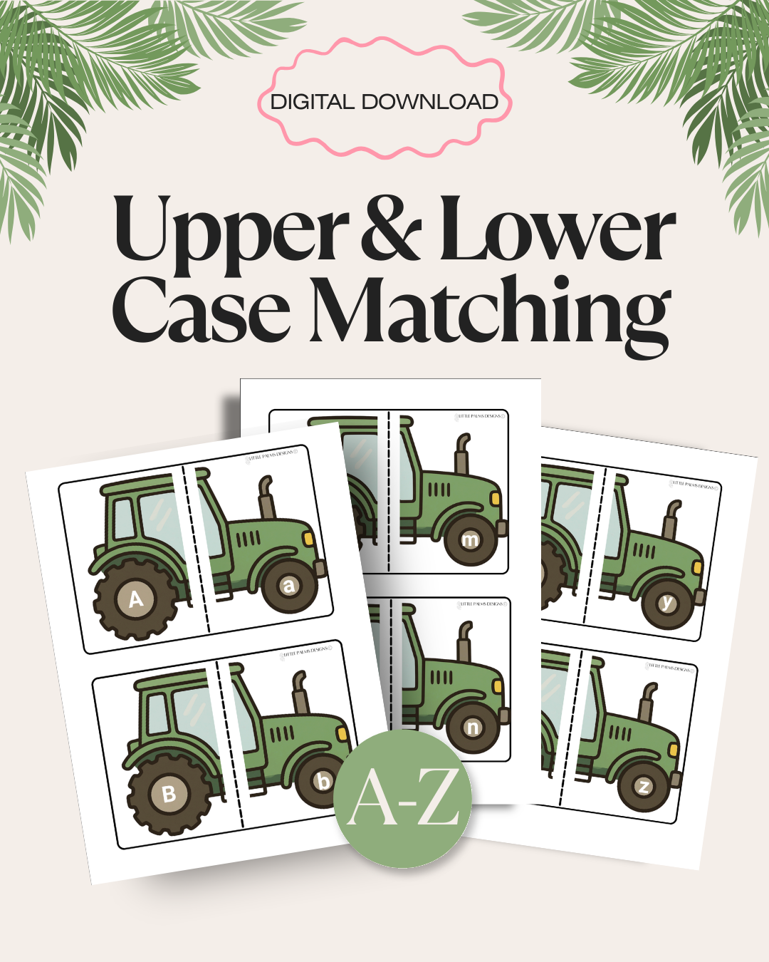 Tractor Uppercase & Lowercase Matching